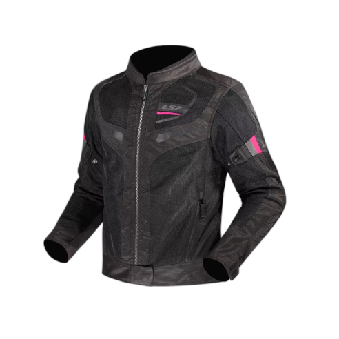 CAZADORA LS2 GARDA AIR LADY BLACK PINK