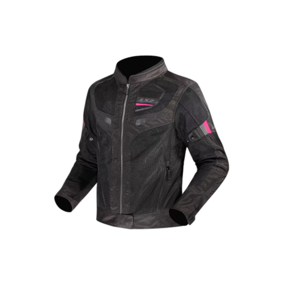 CAZADORA LS2 GARDA AIR LADY BLACK PINK