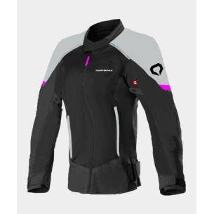 CHAQUETA DE VERANO QUATERMILE TRACER 2 NEGRO ROSA
