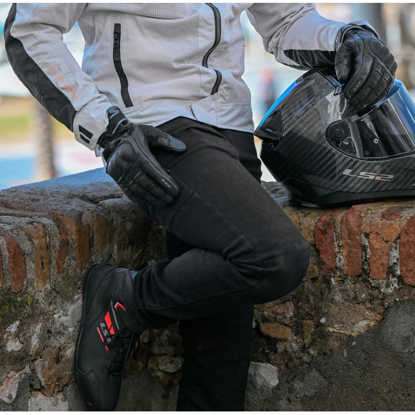 VAQUERO KEVLAR LS2 BRADFORD MAN NEGRO