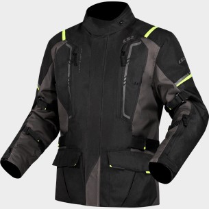 CHAQUETA INVIERNO LS2 NARVIK NEGRO FLUOR