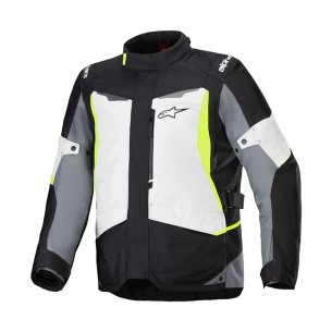 CHAQUETA ALPINESTARS WP ST-1.GRIS FLUOR NEGRO