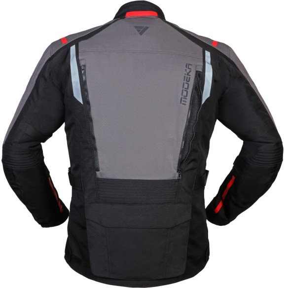 CHAQUETA INVIERNO MODEKA VARUS NEGRO GRIS OSCURO