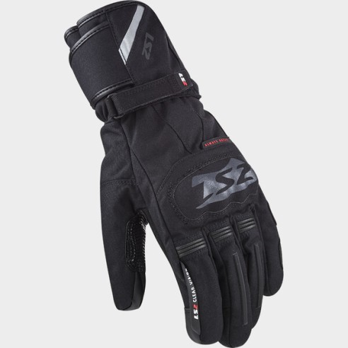GUANTE INVIERNO LS2 SNOW WP NEGRO