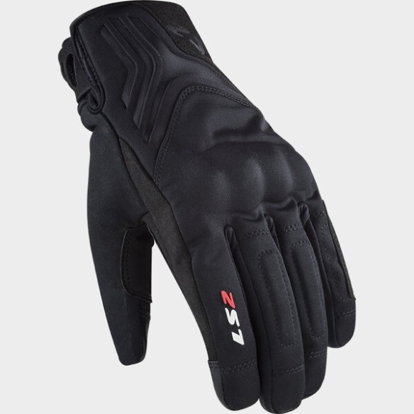 GUANTE INVIERNO LS2 JET II WP NEGRO