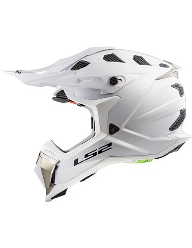 casco motocross LS2 Subverter blanco