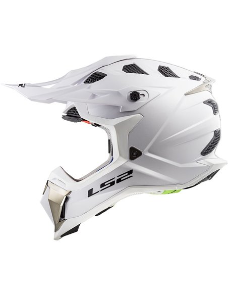 casco motocross LS2 Subverter blanco