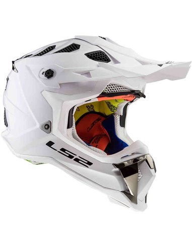 casco motocross LS2 Subverter blanco