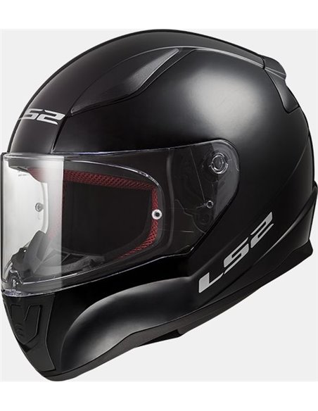 Casco integral LS2 FF353 Rapid negro brillo