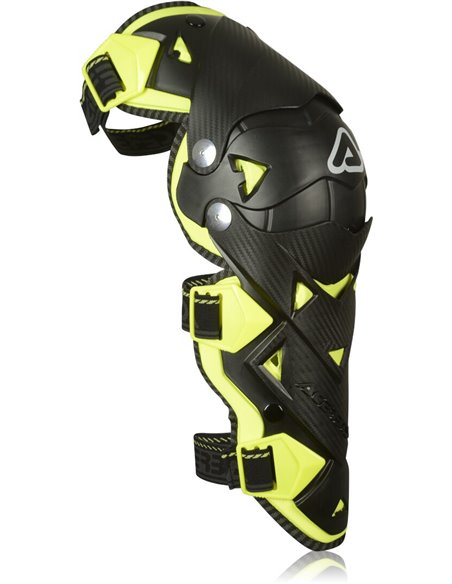 Rodillera Acerbis impact evo negro fluor (talla unica)