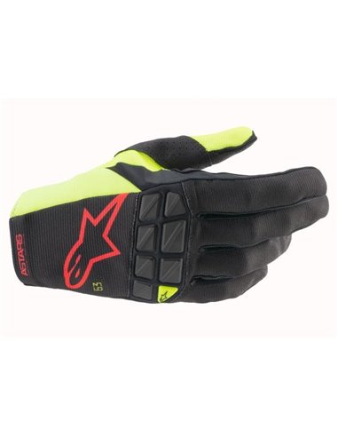 Guante Alpinestars Racefend negro fluor