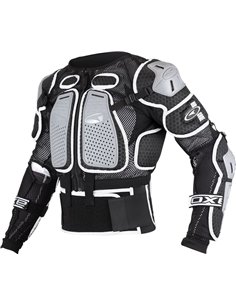 Peto integral Axo gris y negro