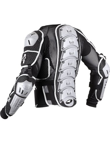 Peto integral Axo gris y negro