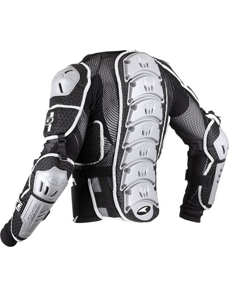 Peto integral Axo gris y negro