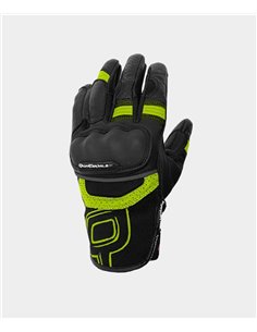 Guante Quatermile Pacific 2 negro-fluor