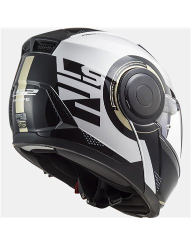 Casco LS2 FF902 Scope Arch White Titanium