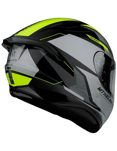 Casco MThelmets Targo Pro A3 Fluor