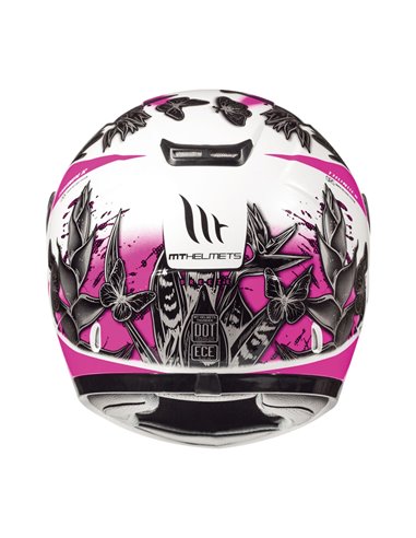 Casco integral niña MT Thunder Kid Breeze rosa