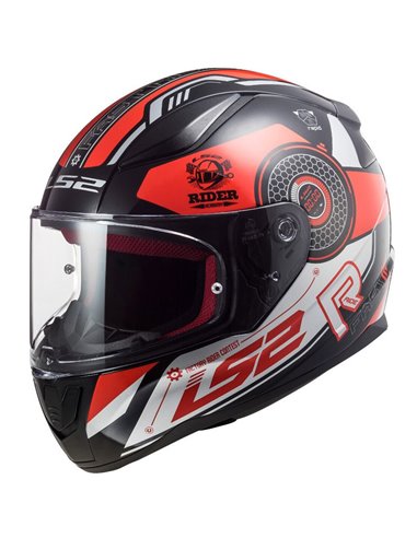 Casco LS2 Rapid Stratus rojo