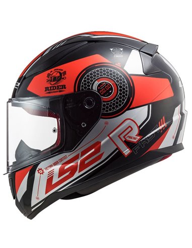 Casco LS2 Rapid Stratus rojo