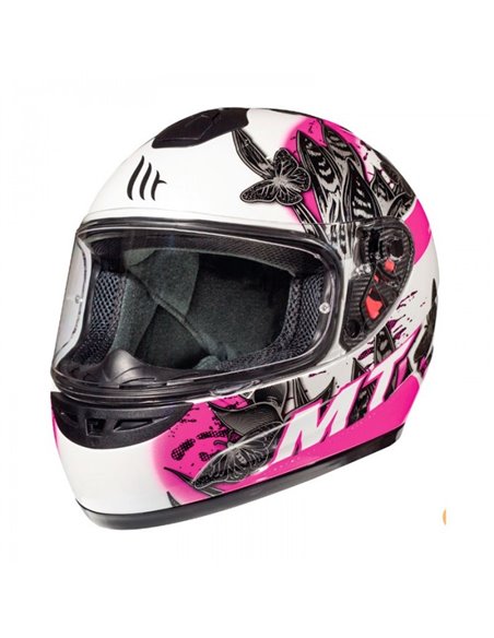 Casco integral niña MT Thunder Kid Breeze rosa