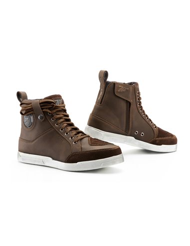 Bota de moto Seventy BC7 marron