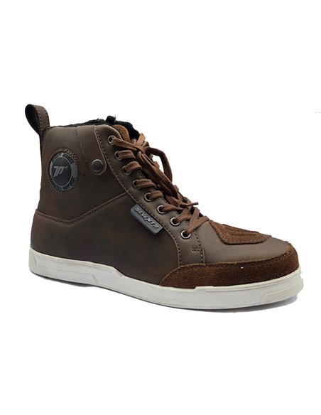 Bota de moto Seventy BC7 marron