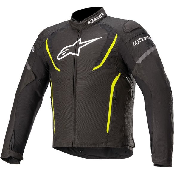 Cazadora de Moto invierno Alpinestar T. Jaws V.3 negro/flúor.
