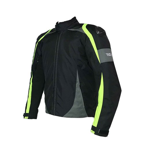 Cazadora de Moto invierno Omc  Canyon flúor