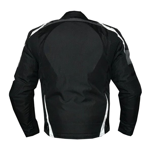 Cazadora de Moto invierno Omc Canyon blanco