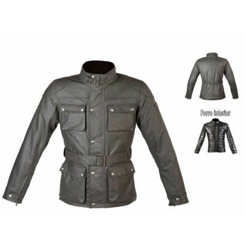 Chaqueta de Moto Invierno By-City negro