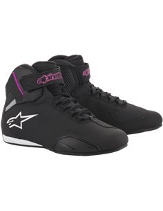 Botas Alpinestars Sektor negro/rosa