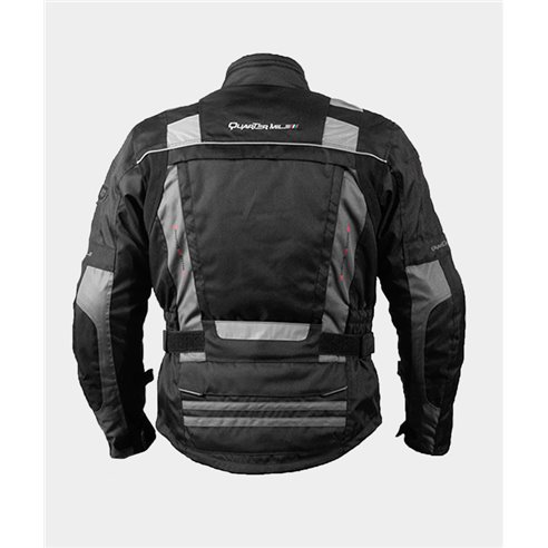 Chaqueta de Moto 4 estaciones Quatermile Trystar negro