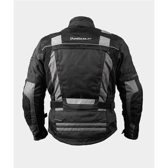Chaqueta de Moto 4 estaciones Quatermile Trystar negro