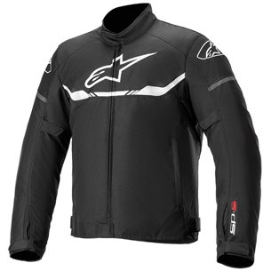 Cazadora de Moto invierno Alpinestars T-SP blanco y negro