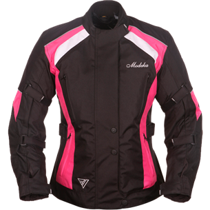 Chaqueta Modeka Janika rosa negro 4 estaciones