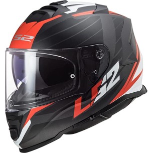 Casco LS2 ff800 Storm nerve matt Red Black