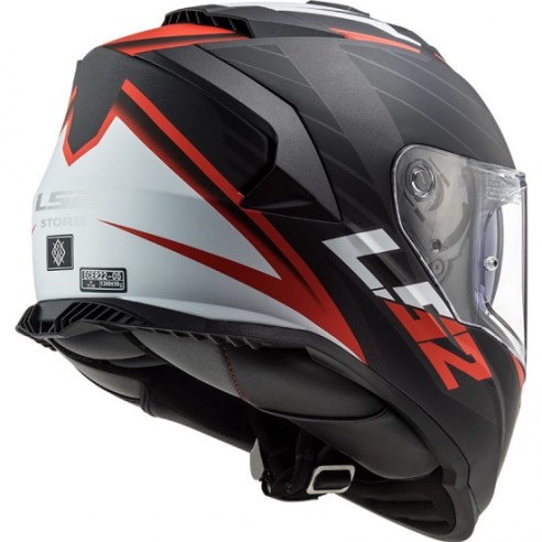 Casco LS2 ff800 Storm nerve matt Red...
