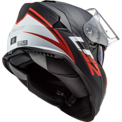 Casco LS2 ff800 Storm nerve matt Red...