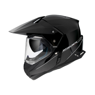 CASCO MT SYNCHRONY Duo sport-negro brillo