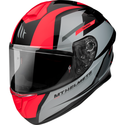 Casco MT Targo P80  Gris&Red