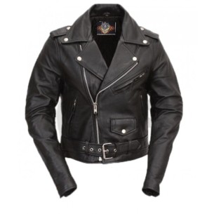 Cazadora Roquera Piel Moto